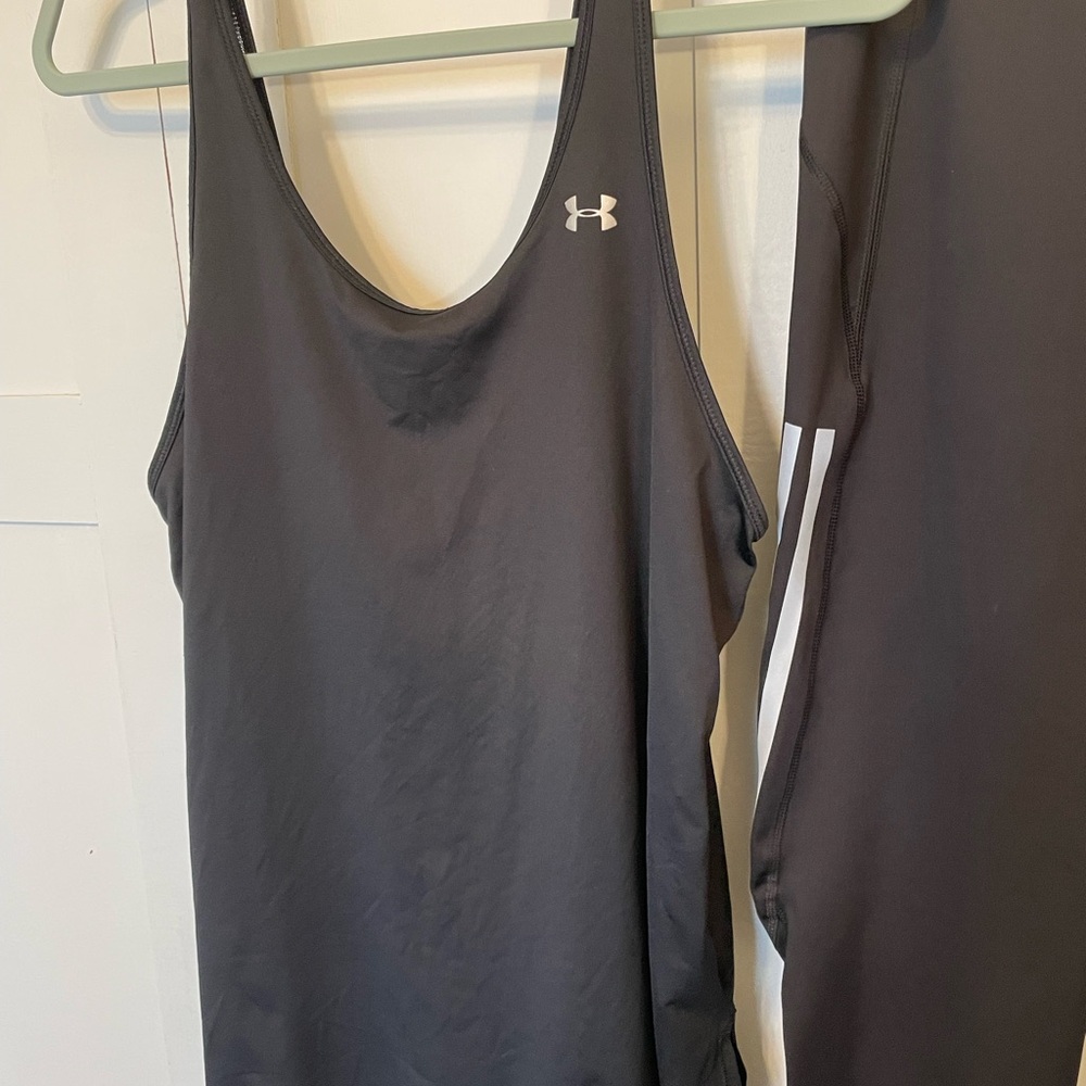 Adidas Women's Black Track Pants Under Armor top Bundle. - Picture 4 of 16